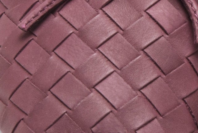 Block Heel Pump - Intrecciato Weave — view 4
