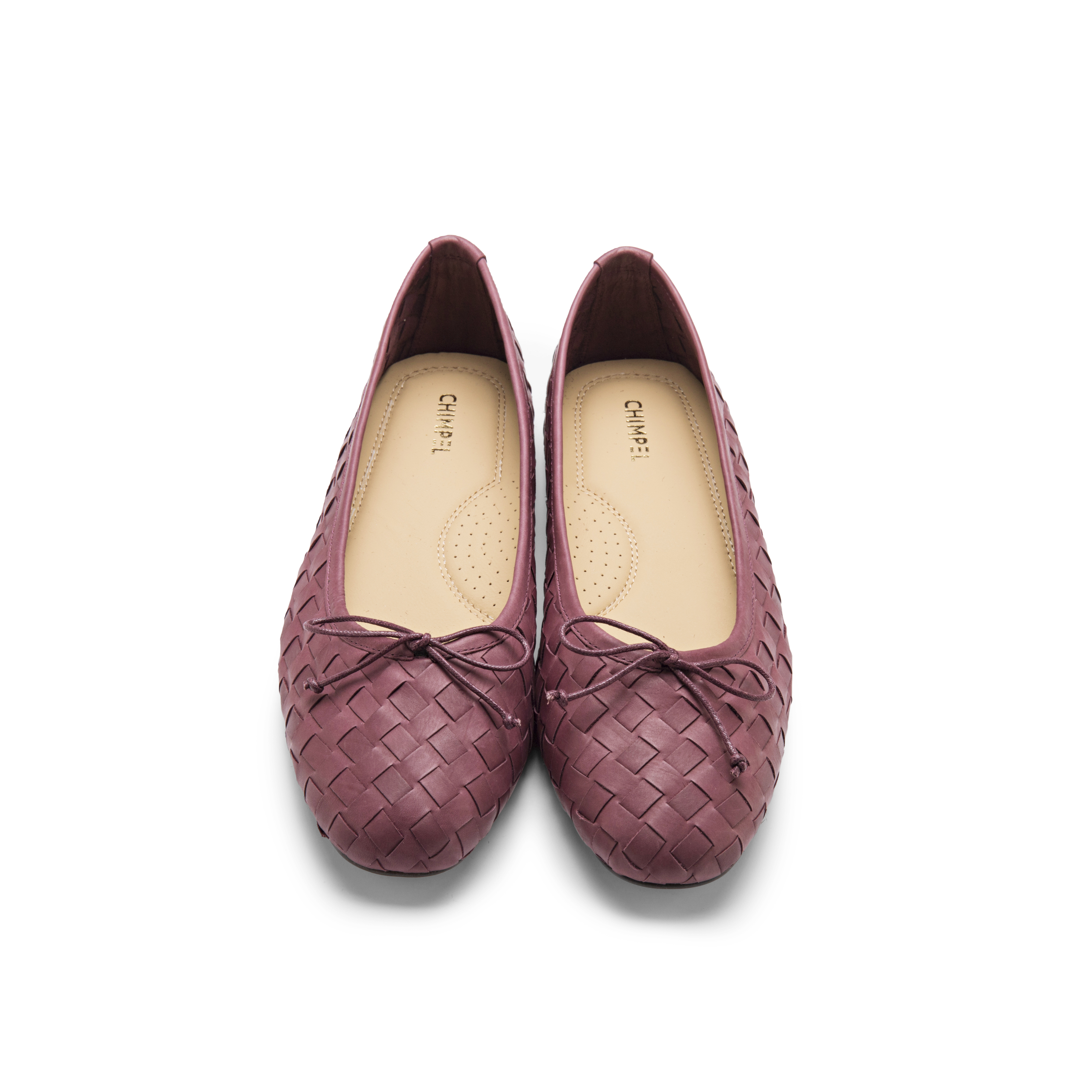 Ballerina Pump - Intrecciato Weave — view 3