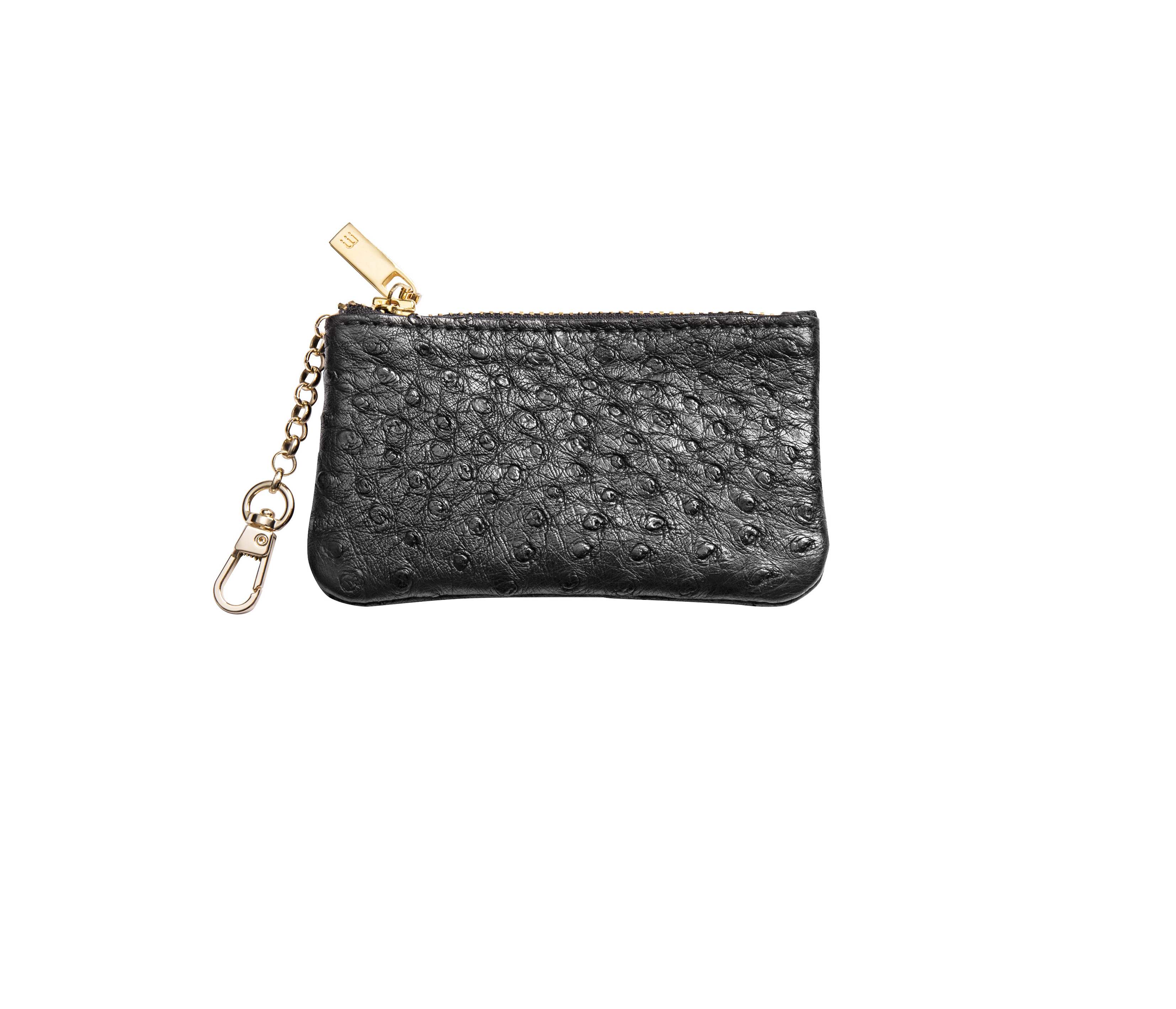Coin purse - Top zip with chain