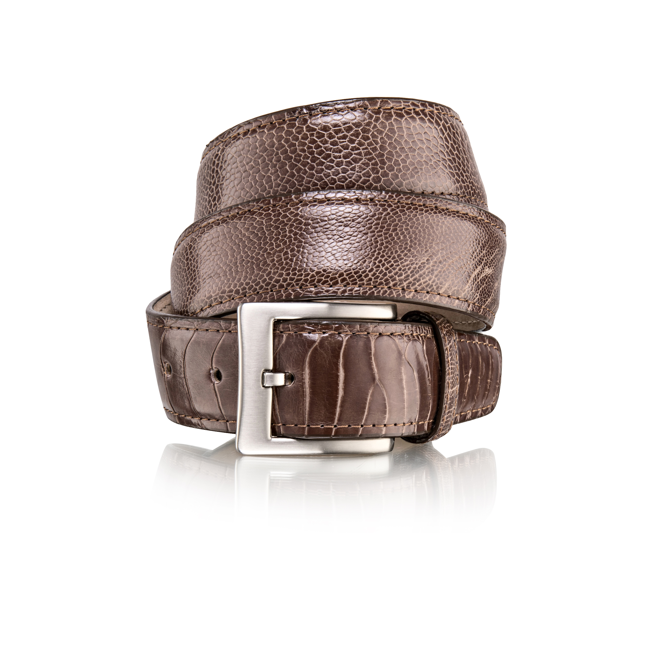 Ostrich Shin Belt