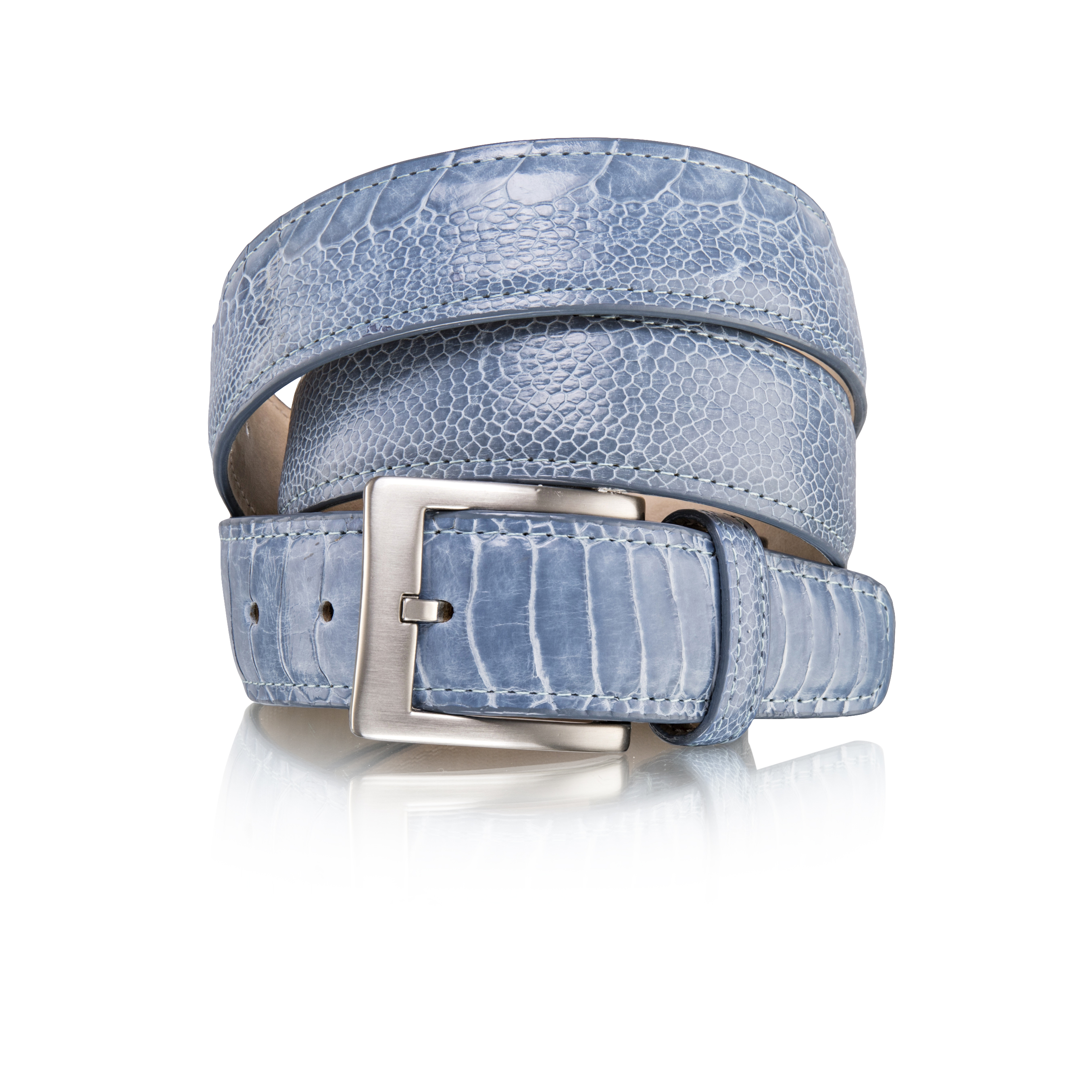 Ostrich Shin Belt